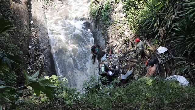 Lía Limón comparte el retiro de 10 toneladas de basura de la barranca de Texcalatlaco en Álvaro Obregón