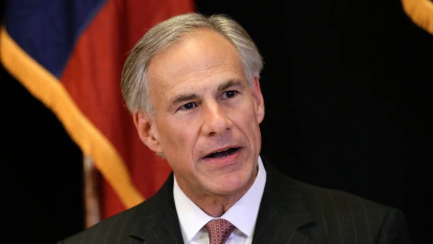 Greg Abbott. Promulgación.