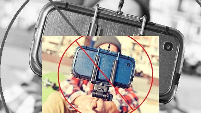 Palacio de Versalles prohibe el uso del selfie stick.