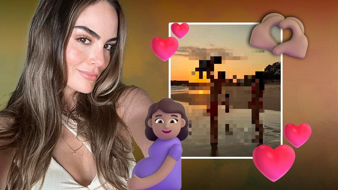 FOTO: Ximena Navarrete revela cómo ha crecido su vientre de embarazada