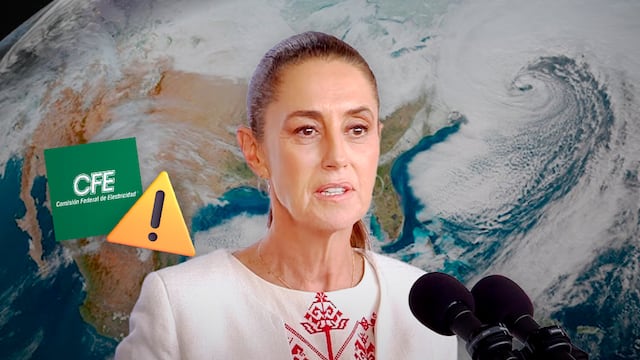 Claudia Sheinbaum instruye a la CFE sobre la Tormenta Invernal 2026
