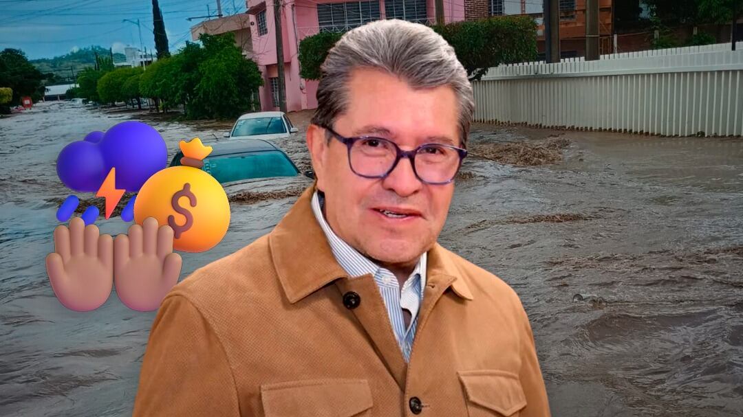 Monreal propone que diputados donen de su dieta a damnificados por lluvias