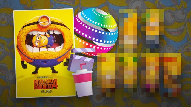 Estos son los vasos coleccionables de Mi Villano Favorito en Cinemex