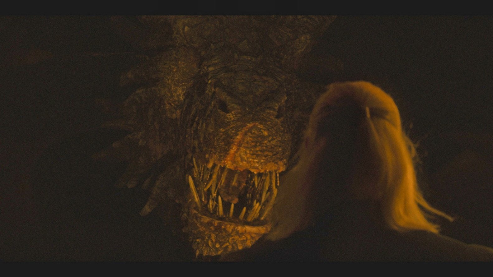 Escena de Vermithor y Daemon en House of the Dragon