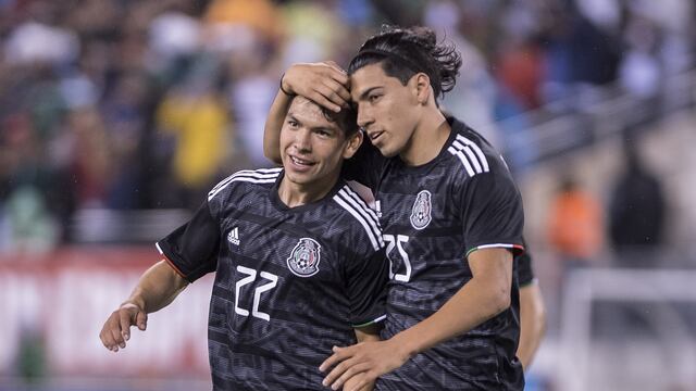 Chucky Lozano y Erick Gutiérrez