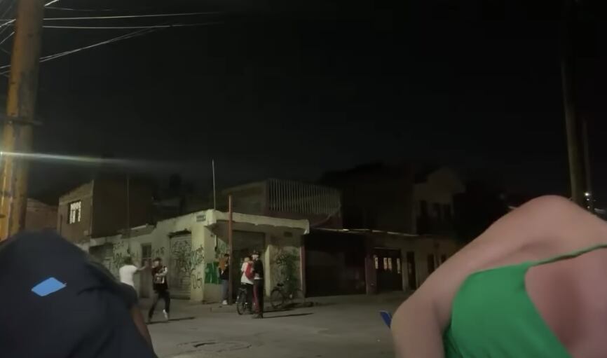 Wendy Guevara presencia pelea