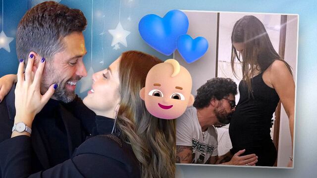 Michelle Renaud y Matías Novoa