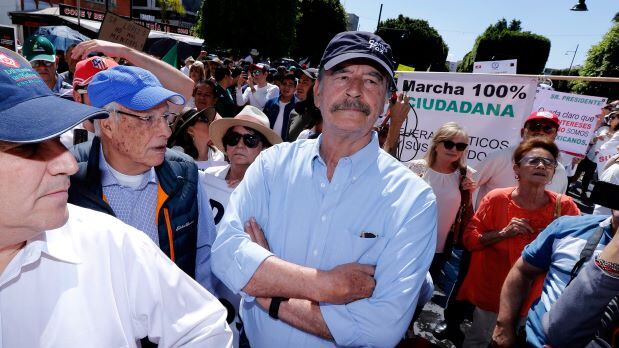 Vicente Fox celebra que Ricardo Anaya regrese a la política