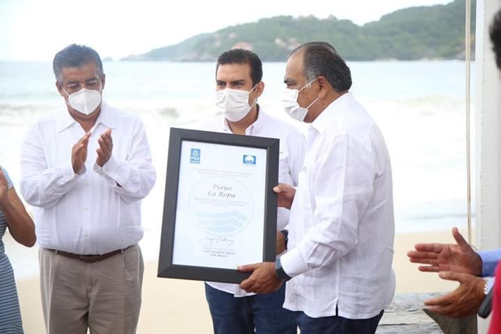 Distintivo Internacional Blue Flag.