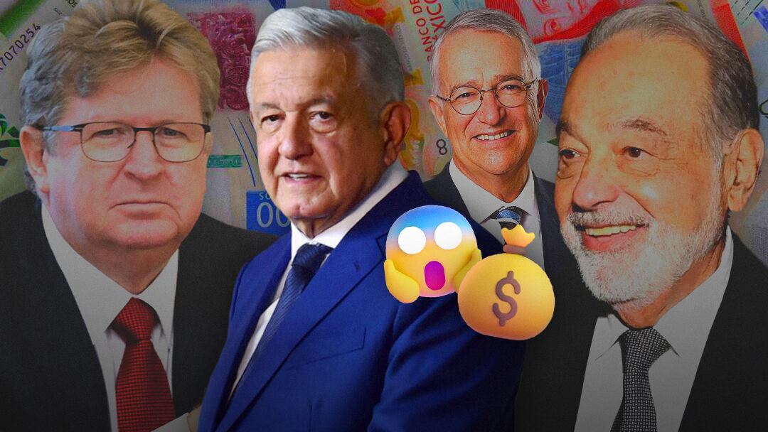 AMLO le pide a Carlos Slim, Germán Larrea y Ricardo Salinas Pliego, su opinión sobre la Constitución y la supuesta sobrerrepresentación de Morena