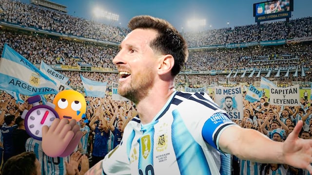 Todos los partidos en Argentina se detendrán al minuto 10 para aplaudir a Lionel Messi.