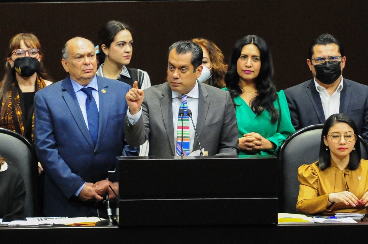 Sergio Gutiérrez Luna, presidente de la Mesa Directiva de la Cámara de Diputados