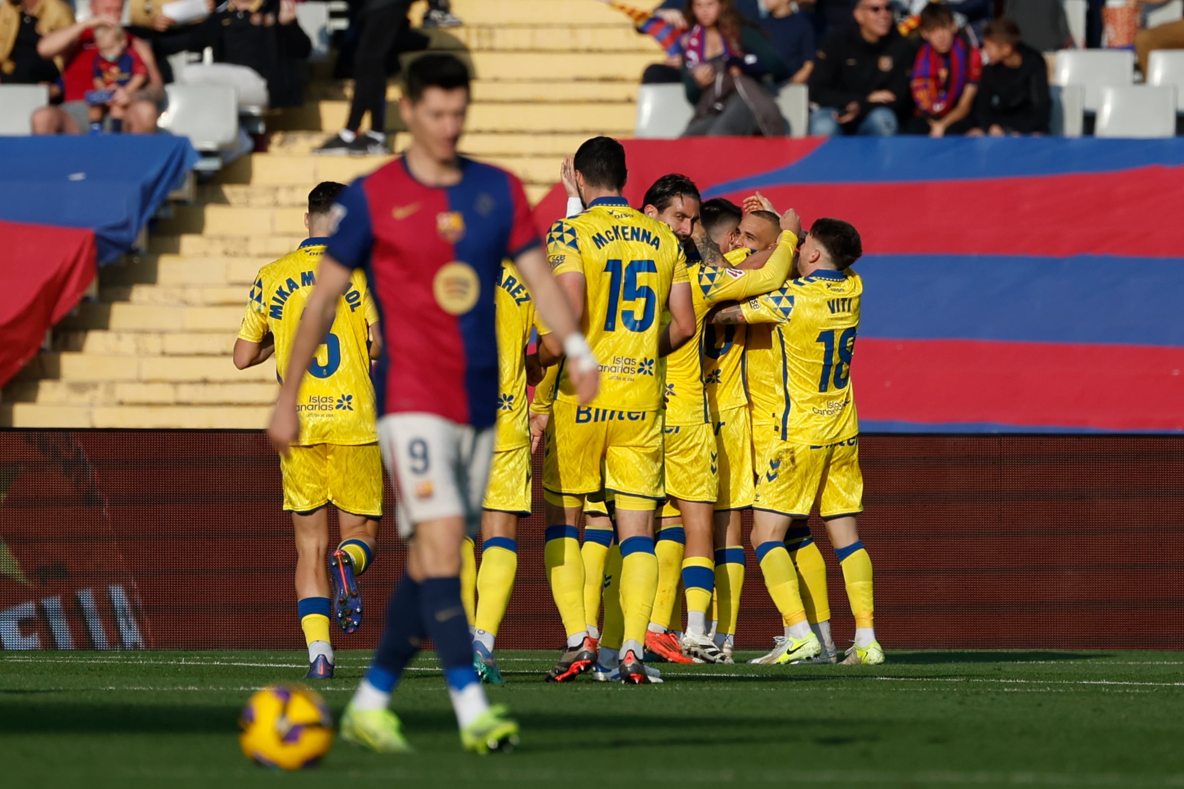 Barcelona perdió en casa con Las Palmas