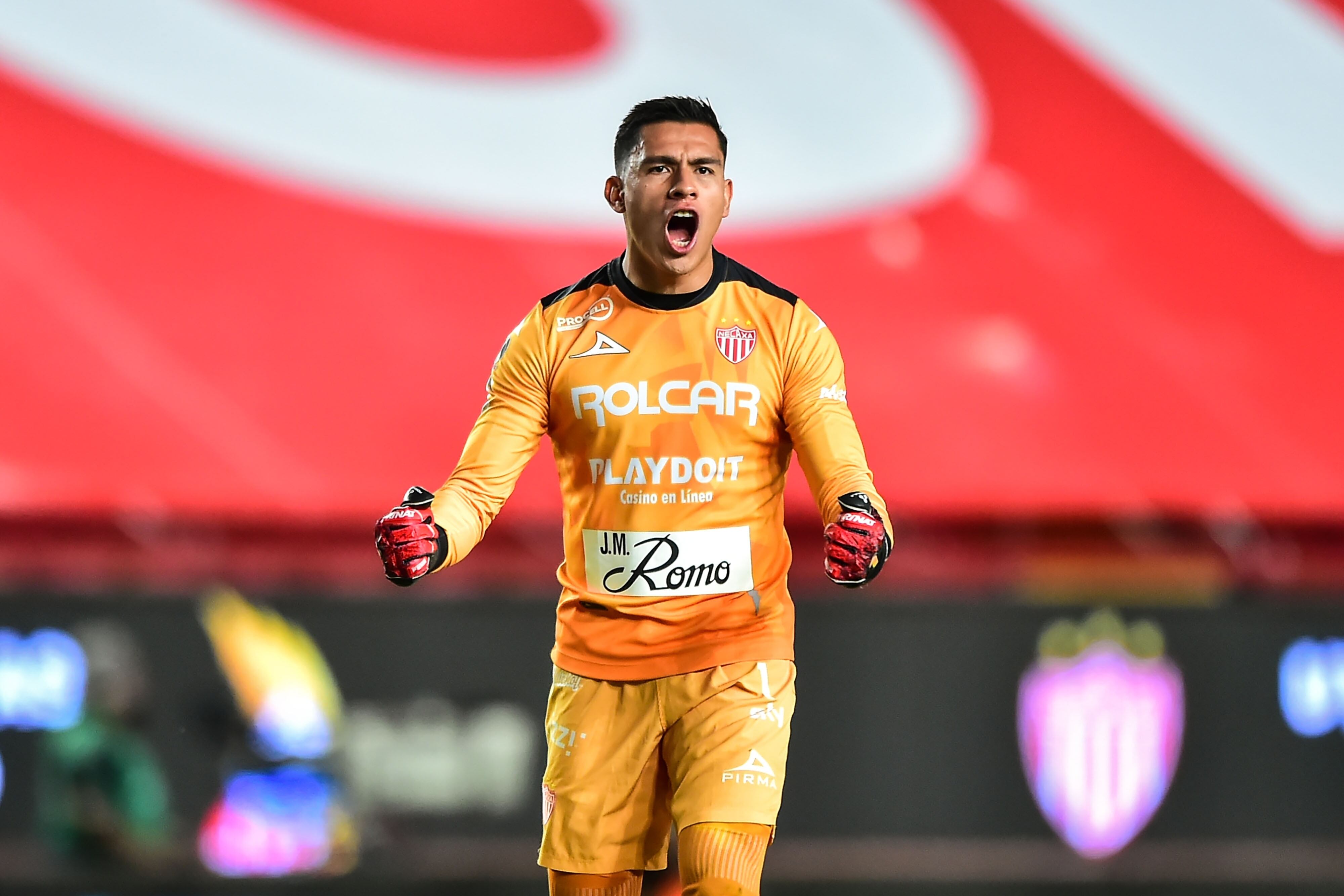 Luis Ángel Malagón, arquero del Necaxa