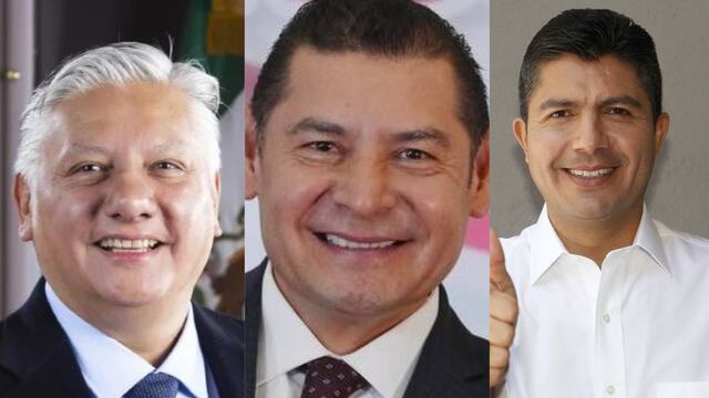 Candidatos a la gubernatura de Puebla en las elecciones 2024
