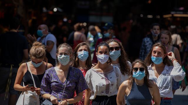 Distanciamiento social.