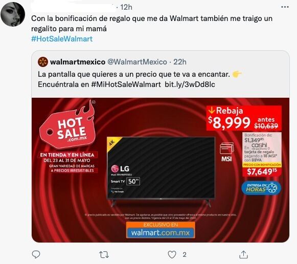 Walmart usaría bots para promocionarse en el Hot Sale 2022