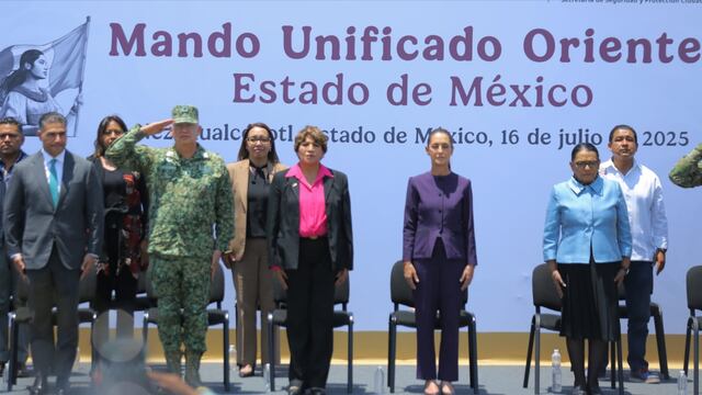 Presentación del Mando Unificado de la Zona Oriente de Edomex