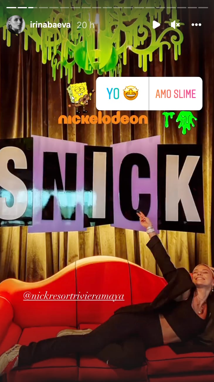 Irina Baeva en Hotel Nickelodeon Riviera Maya