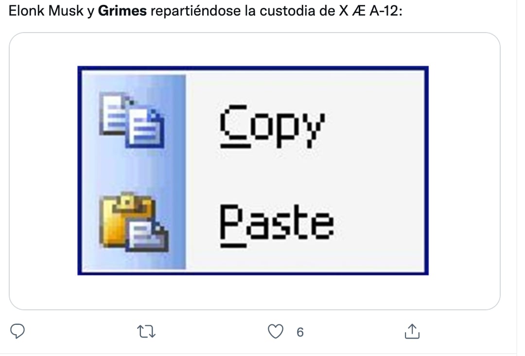 Memes sobre la ruptura entre Elon Musk y Grimes