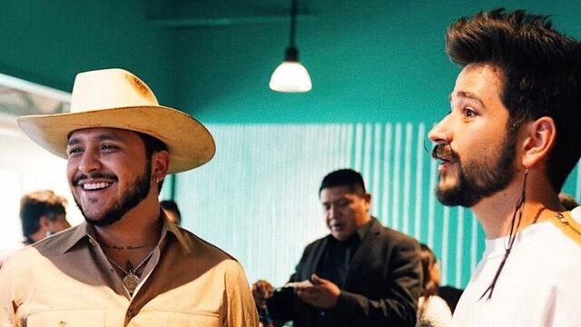 Christian Nodal y Camilo