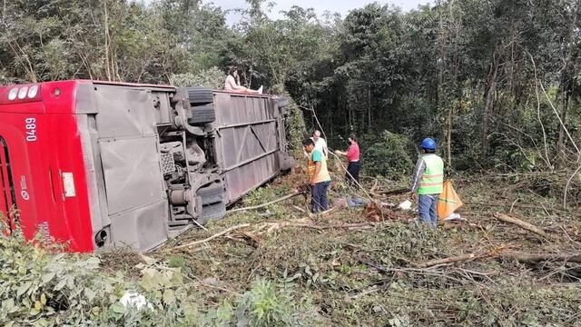 Accidente en autopista Mérida-Cancún