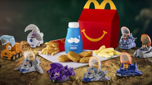 Buzz Lightyear juguetes McDonald's