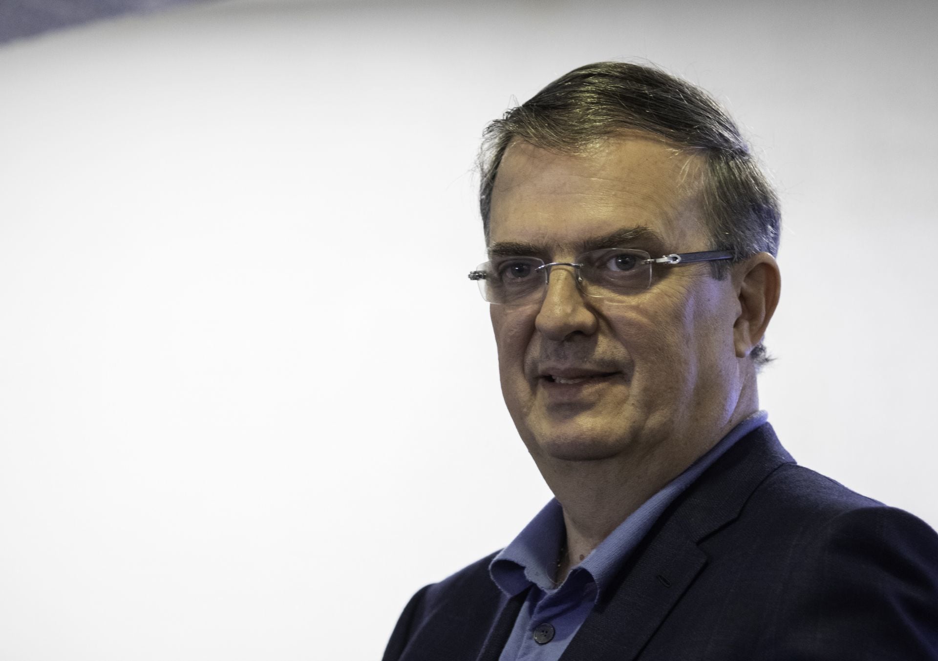 Marcelo Ebrard Casaubon, encabezó conferencia de prensa para presentar el Pasaporte Morado