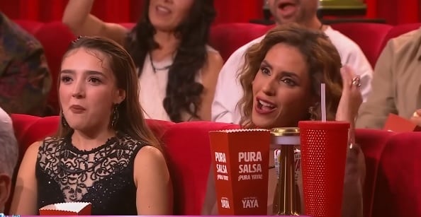Mar Contreras reacciona a su película en La Casa de los Famosos México 2025.