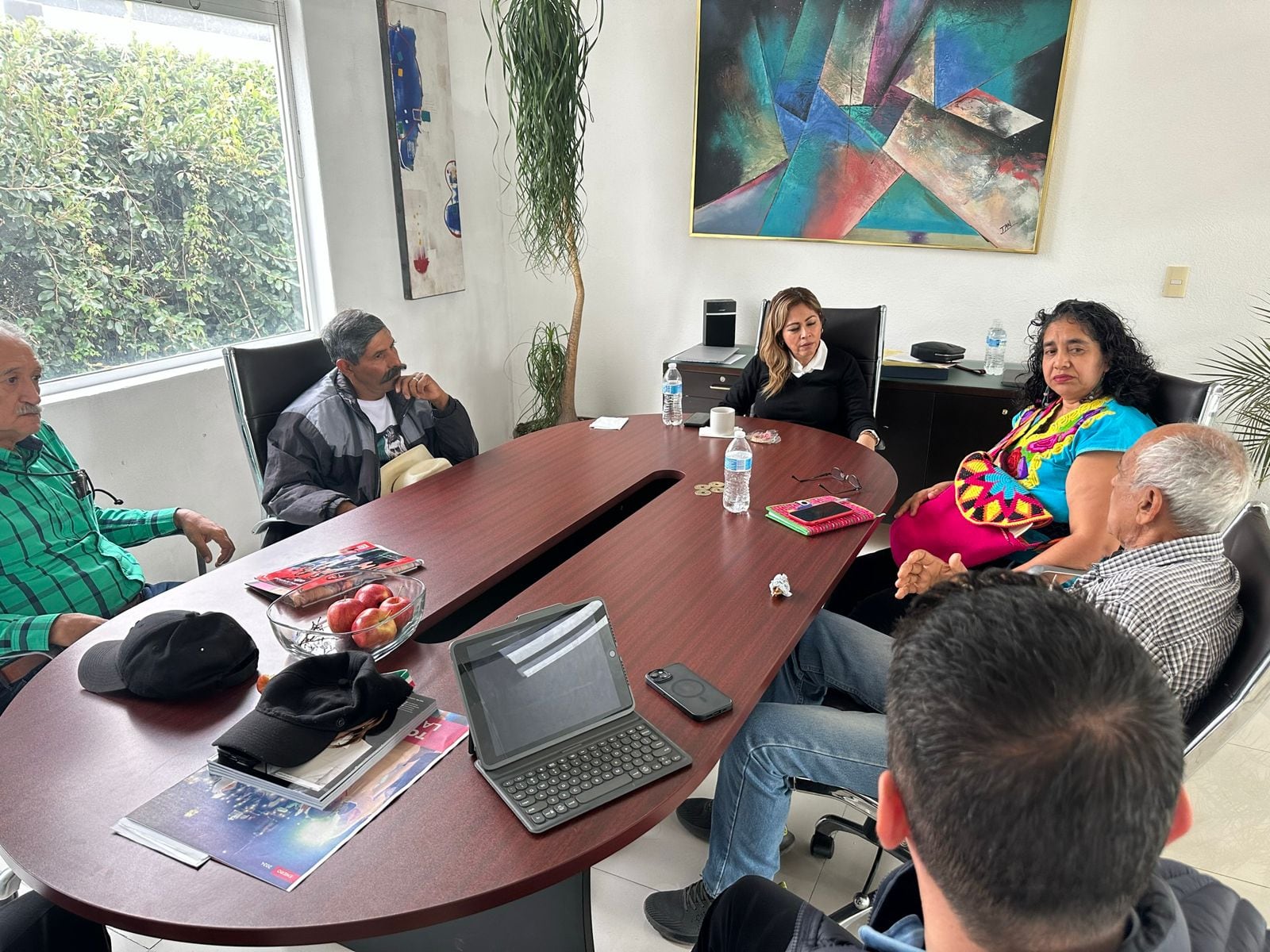 Lucy Meza se suma al Plan de Anenecuilco