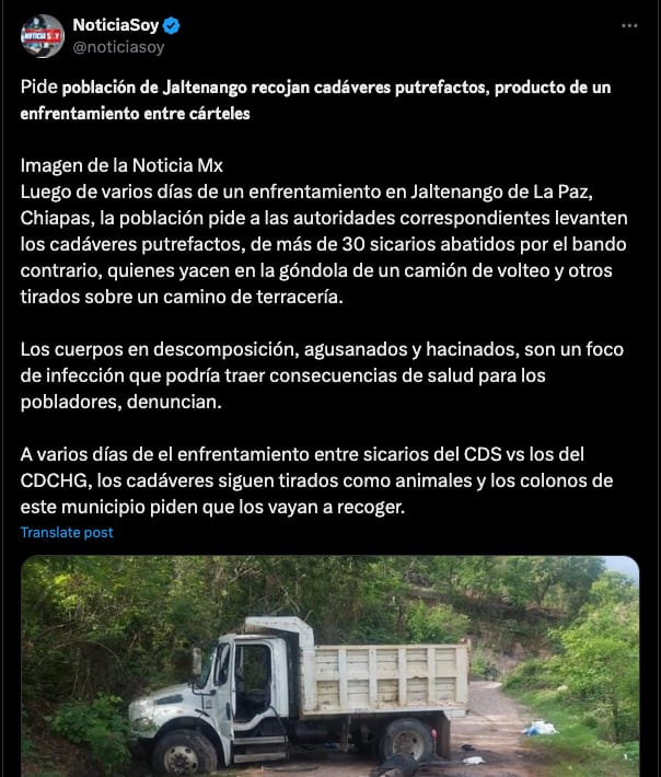 Emboscada en Jaltenango