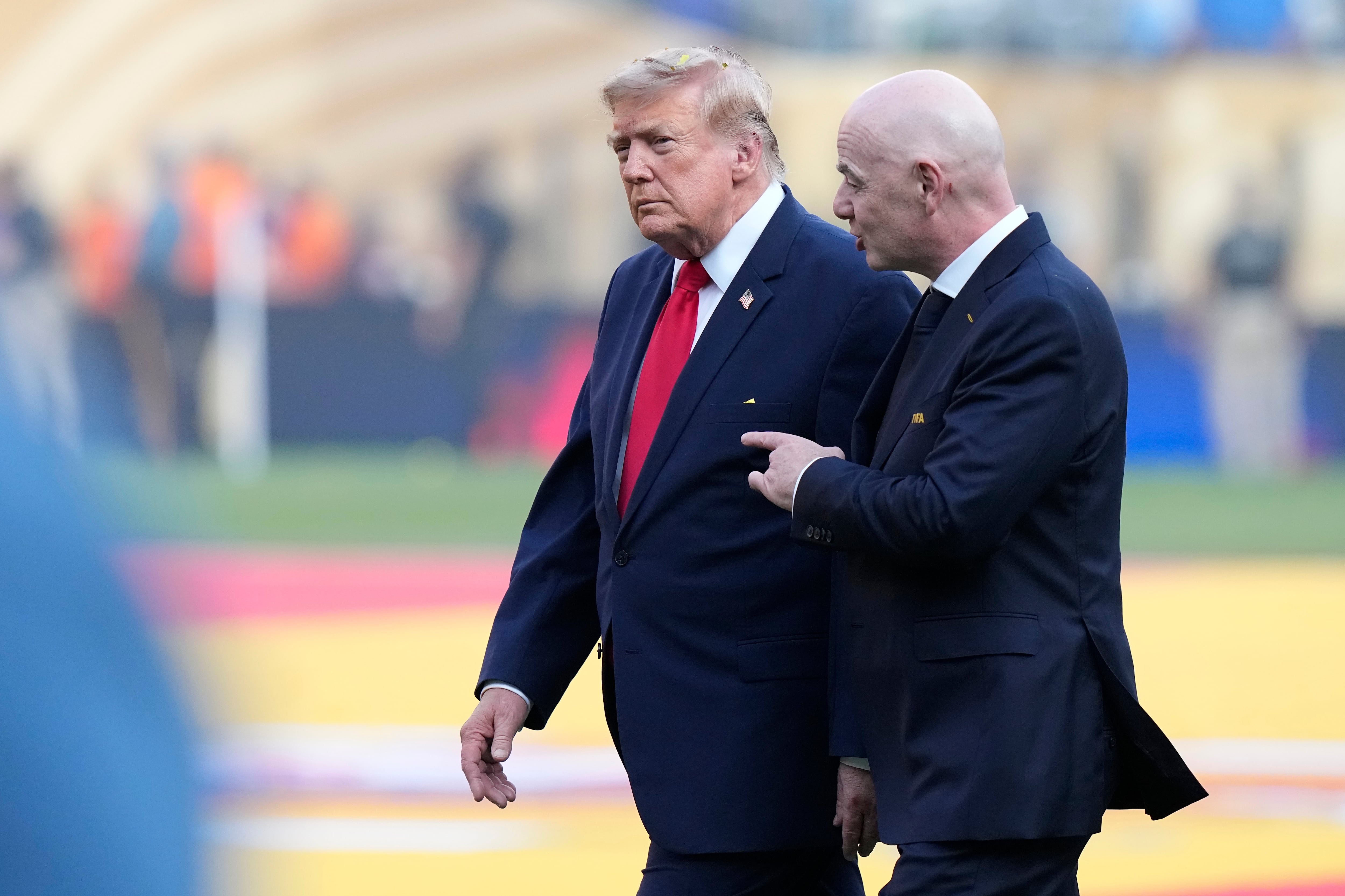 Trump e Infantino