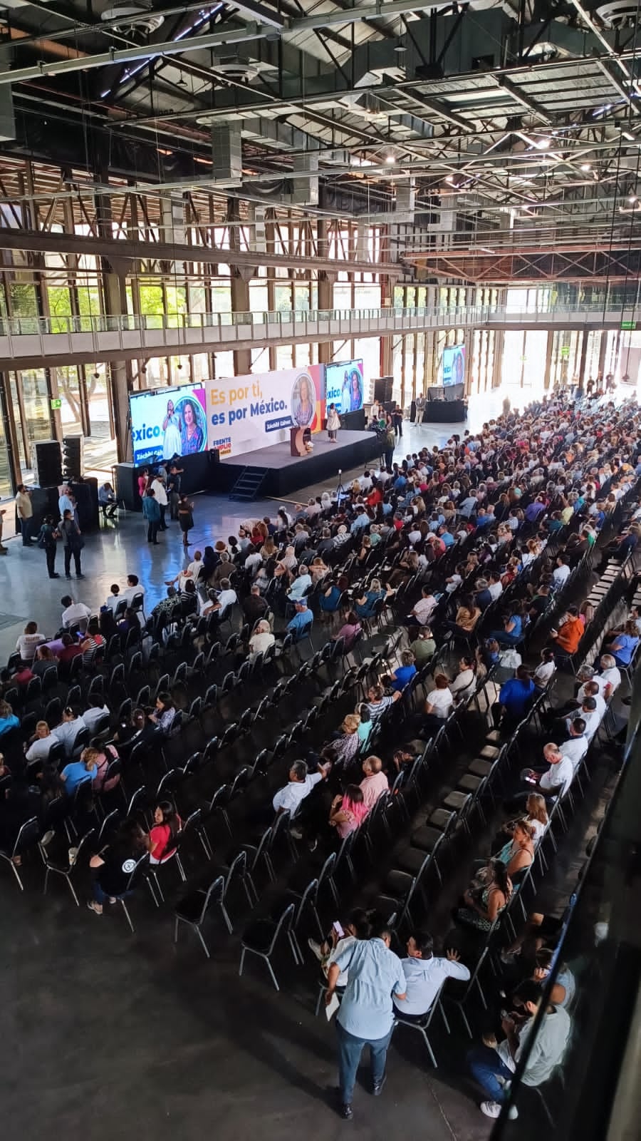 Xóchitl Gálvez  en evento