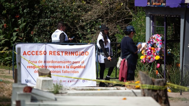 Plan de Recuperaciones en el Panteón Civil de Dolores