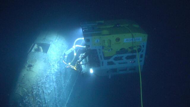 Fuga radiactiva en submarino K-278 Komsomolets