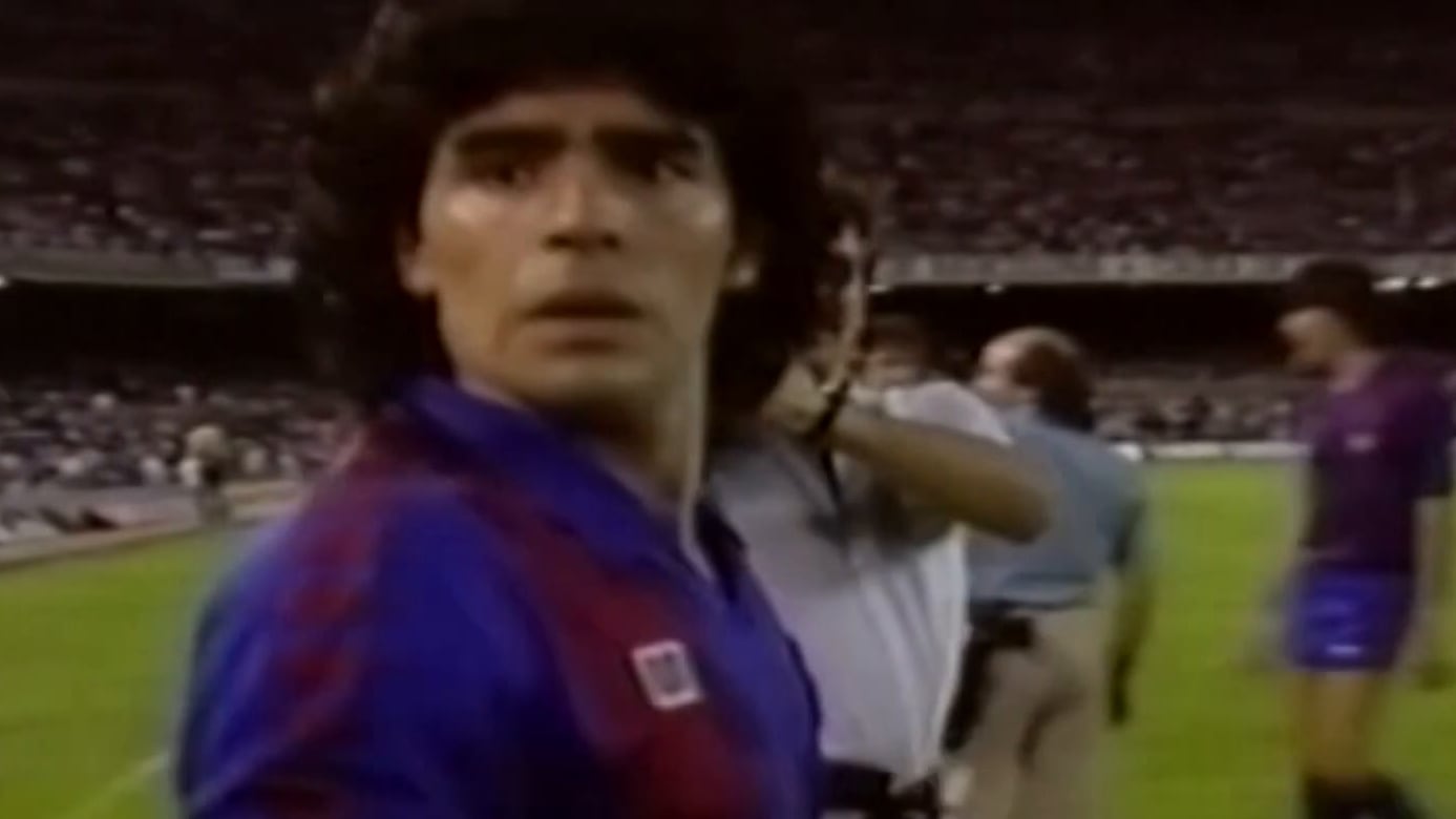 VIDEO: Las jugadas más exquisitas de Diego Maradona en su paso por el FC Barcelona