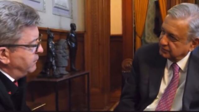 Emotivo mensaje de AMLO a Jean-Luc Mélenchon antes de su triunfo en Francia