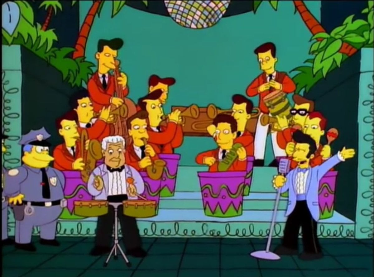 Tito Puente en Los Simpson