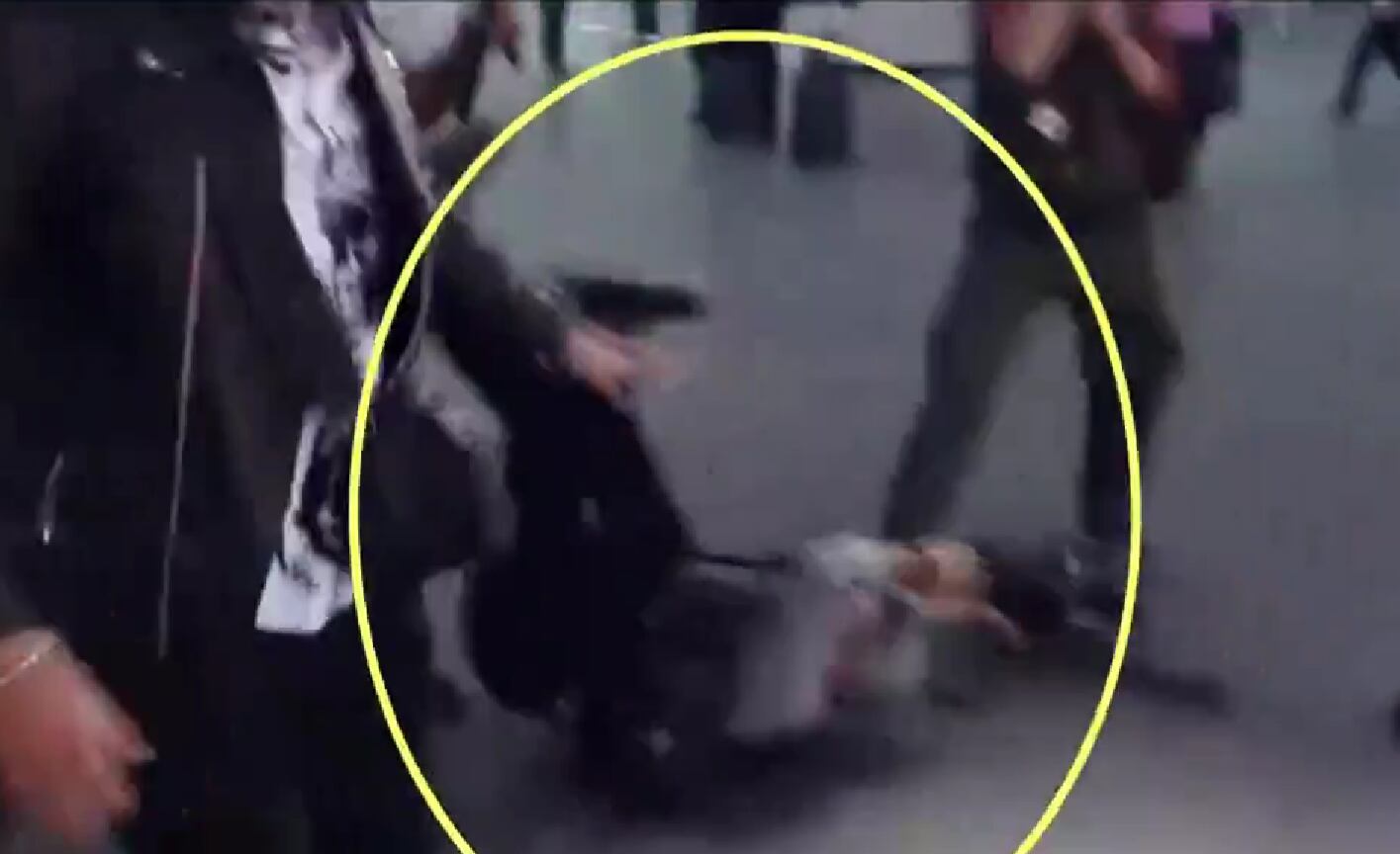 Encontronazo de Alejandra Guzmán con periodistas