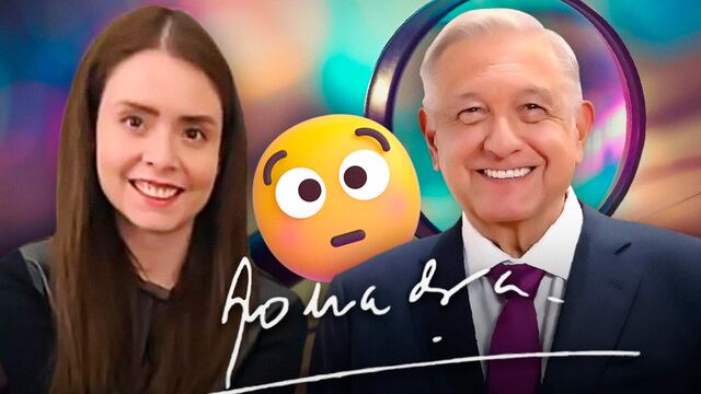 Maryfer Centeno analiza la firma de AMLO