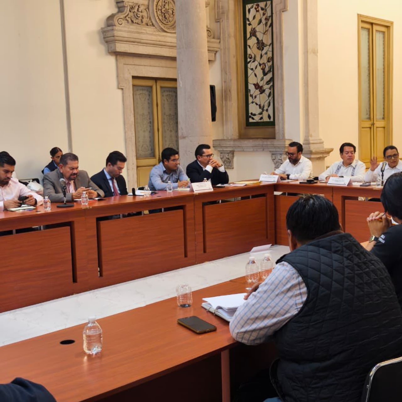 Sección 22 de la CNTE inicia diálogo con Segob, SEP e ISSSTE