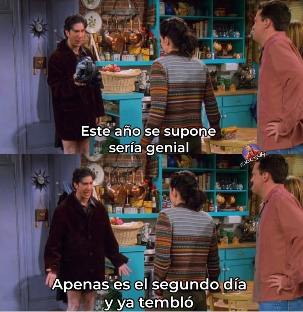 Memes del sismo del 2 de enero 2026