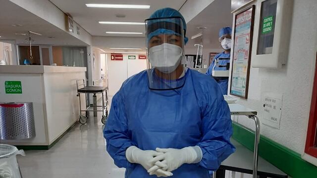 Laura Estela García, enfermera IMSS