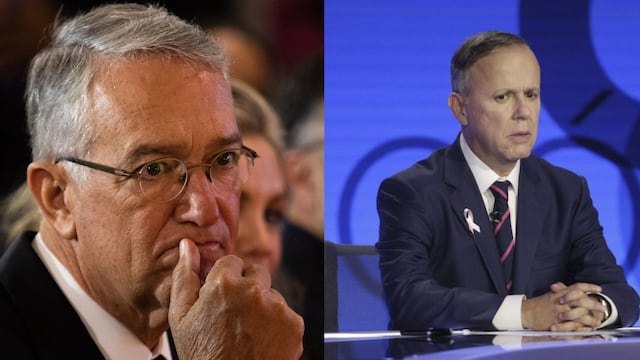 Ricardo Salinas Pliego y Ciro Gómez Leyva