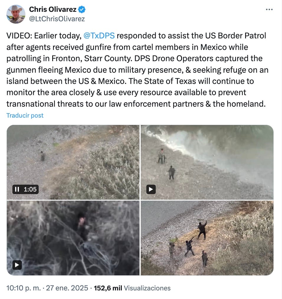 Tiroteo en frontera de México-Estados Unidos