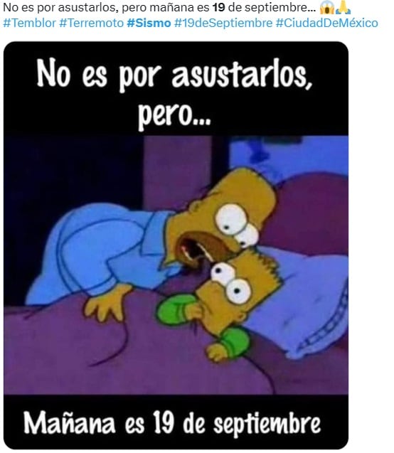 Temblor: 19 de septiembre provoca estos telúricos memes porque ya tenemos miedo de un sismo
