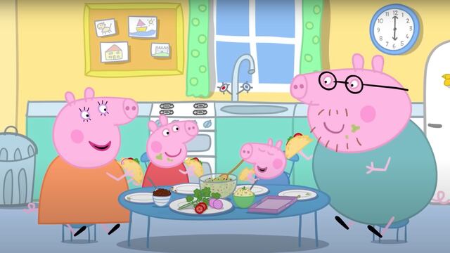 Capítulo completo en donde Peppa Pig prepara tacos en YouTube