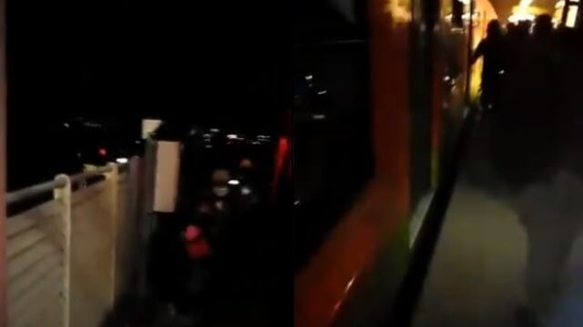 Accidente en el Metro