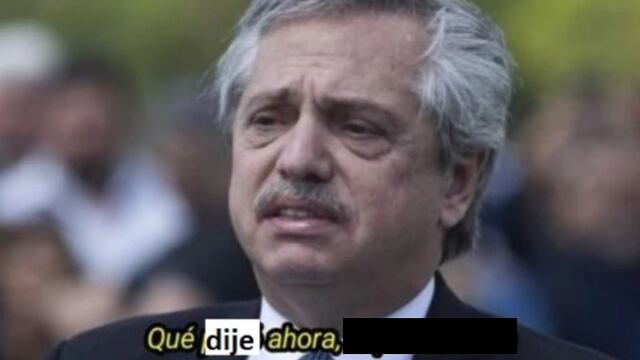Alberto Fernández, meme