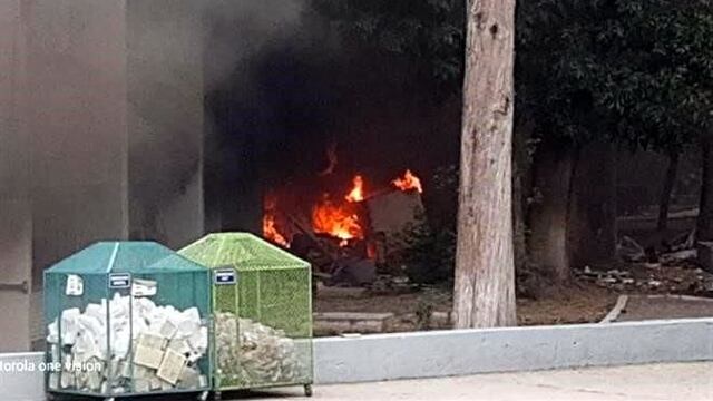 Explosión en la FES Zaragoza